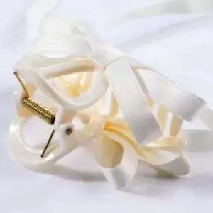 헤어집게 리본 머리 집게 헤어 핀 예쁜집게핀 집게삔