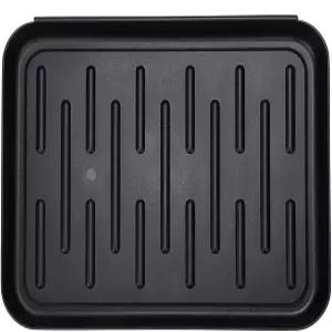 OwnMy Black 부츠 트레이 매트 식물용 다목적 신발 애완동물 사료 개 물그릇 고양이 쓰레기통 실내외용 및