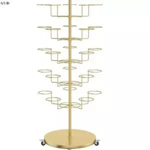 모자 전시 스탠드 행거 메탈 걸이 디스플레이 매장 거치대