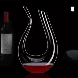 와인 디캔더 크리스탈 디캔터 가정용 U자형 폭포 디켄터