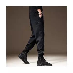 훌리오 남자배기바지 배기핏 바지 빈티지 카고 슬랙스 가을 와이드 패치 배기 조거 팬츠 UNO3