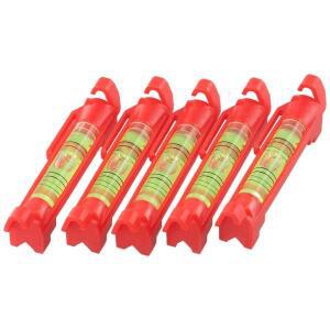 미니 수평 기포 수평계 행잉 포켓 라인 예초기줄  5개