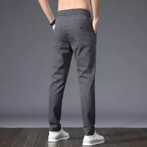 훌리오 남자배기바지 배기핏 바지 키높이 슬림핏팬츠 배기 얇은 기모방지 캐주얼 UNO5