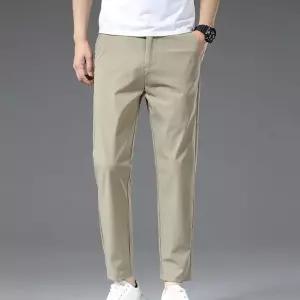 훌리오 남자배기바지 배기핏 바지 아이스 스판 슬림 쿨링팬츠 배기 9부 캐주얼 입체커팅 UNO5