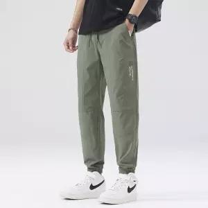 훌리오 남자배기바지 배기핏 바지 여름 아이스 와이드팬츠 링클프리 배기 카고 조거 긴 UNO5