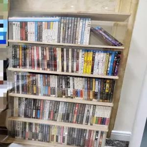 CD 장식장 투명 진열장 DVD 아크릴 보관 수납 선반