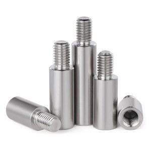 15MM 암수 스테인리스 PCB 싱글 303 원형 스틸 M10 M8 칼럼 스페이서 기둥 간격 나사 12MM 스탠드오프