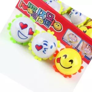 (24개세트) 재미있는 이모지 불빛팽이 불빛회전 라이트