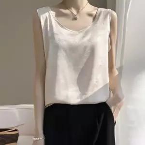 세군다 여성 여름 이너 캐주얼 의류 나시 쿨링 정장 조끼 상의 DOS2