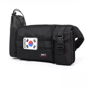 해외여행시 여권지갑수납용 힙색 허리가방 C1033 기내가방 보조백