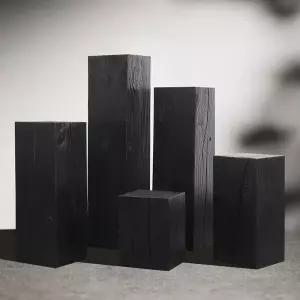 원목 전시대 소품 디스플레이 진열대 대형오크통 육각형 통나무