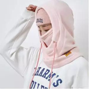 남녀 공용 후드 바라클라바 플리스 넥 워머 겸용 코디 니트모자얼굴가리개