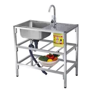 이동식 개수대 업소용 야외 스테인리스 싱크 간이 세면대 작업 조리보드