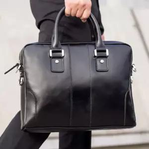 클래식디자인 가죽 서류가방 숄더백 C1547 남성용숄더백