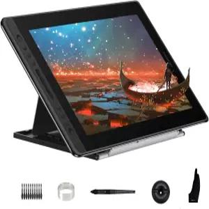 화면이 있는 HUION KAMVAS Pro 16 드로잉 태블릿 15.6인치 펜 디스플레이 안티 글레어 글래스 6 바로가기