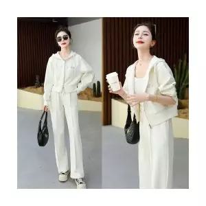 여자긴팔트레이닝복세트 트레이닝 세트 봄가을 주니어 캐주얼 맨투맨 복 투피스 ible3