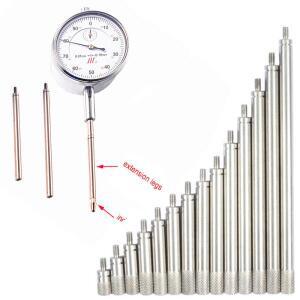 다이얼 표시기용 10mm-100mm 연장 로드 프로브 연결 HSS  추가 사양 M2.5