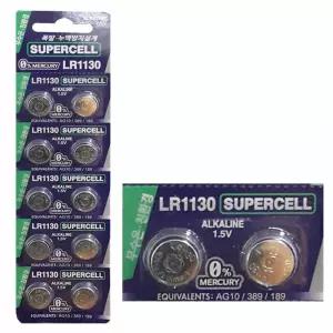 ( 프로페셔널 LR1130 알카라인 버튼셀 건전지 10P 팩