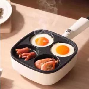 4구 전기 계란 후라이팬 팬케이크 4구팬 쿠커