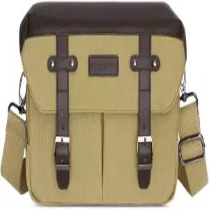 MOSISO 카메라 케이스 크로스바디 숄더 메신저백 DSLR/SLR/거울 없는 사진 빈티지 PU 가죽 플랩 가젯백