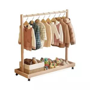 강아지 행거 옷장 바퀴 가구 의류 조립 무볼트 강아지옷 원목 고양이
