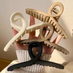 꼬임 반묶음 긴머리 올림머리 헤어 왕 집게핀