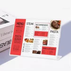 [문구/오피스] 게시판 프레임 스탠드 A4 메뉴입간판 안내배너 홍보판