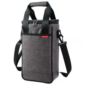 휴대용 보냉백 와인 쿨러백 와인병 와인잔 여행용 피크닉 콜키지 파우치 아이스백