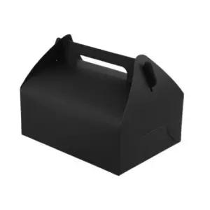 박스 블랙 선물포장 손잡이 대형 접이식 선물상자