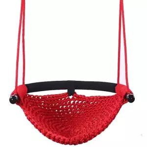 그물 그네 해먹 실외 의자 테라스 스윙 체어 흔들