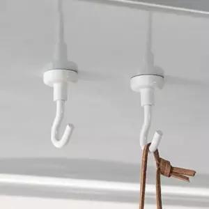 [생활] 마스크 냉장고 자석 현관문 10개입 후크 걸이 16mm