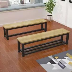 긴 대기실 휴게실 우드 A타입 상품 장의자 다용도 체어 의자 35X35X45 벤치