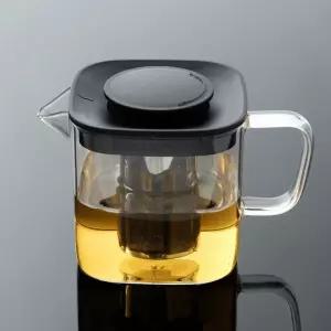 내열유리포트 내열유리 차포트 차주전자 유리 네모