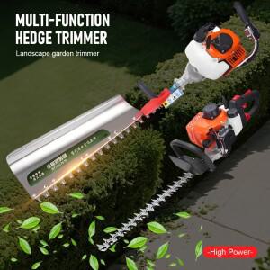 휘발유 헤지 트리머 2행정 싱글/더블 날 경량 차나무 전정기 가지치기 가위