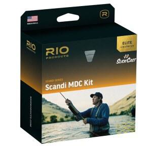 RIO 제품 스칸디 MDC 키트 스파이 플라이 낚싯줄 슈팅 라인 바디 4가지 팁이 포함된 전체 스카짓 파워 파인즈