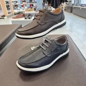 엘칸토 HC11 소가죽 남성 보트화 초경량 세미정장 보트화  N2B2U51J3Y5985