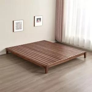 최고급 S 다리높이 270 평상 편백나무 원목 침대프레임 무헤드형
