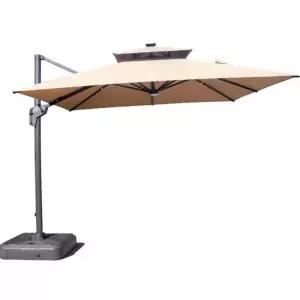 대형 회전 파라솔 해변 야외 테라스 편의점 캠핑