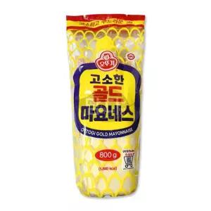자취생 반찬 식재료 오뚜기 골드 마요네스 800g 샐러드 소스 샌드위치