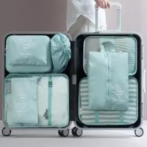 여행용품 캐리어 여행용 파우치 의류 압축 정리백 7종 세트