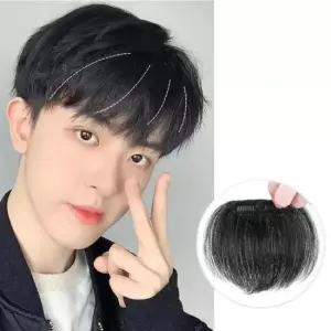 남성가발 인모 남자 앞머리 가발