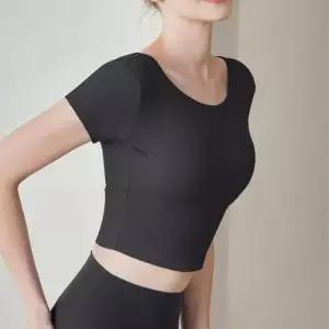 [옷은날개] 핏좋은 필라테스복상의 츄리닝티 트레이닝티셔츠