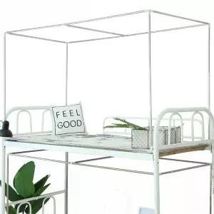 높이조절 사각프레임 싱글침대 2층침대 난방텐트