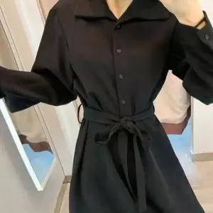 [SBD] 하객 블랙 룩 코디 여자 카라 원피스 롱 결혼식 셔츠