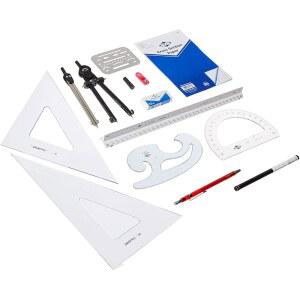 앨빈, BDK-1A, 기본 초보자용 제도 설계자 키트, 14개 표준 재고