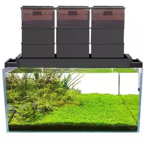 서랍형 어항필터 상면 어항 여과기 여과 박스 물통 구피 필터