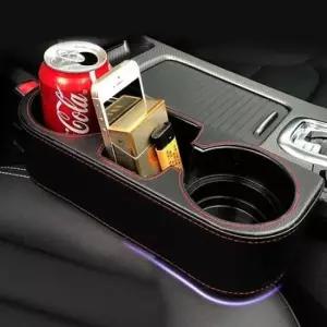 [CAR] 틈새 포켓 3구 수납함 사이드 차량용 컵홀더 멀티