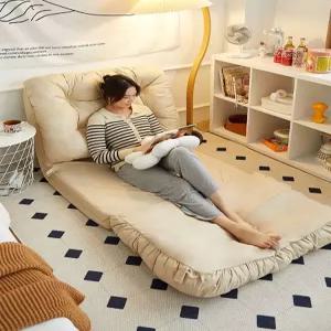 편한1인용쇼파 자취방 소파 베드 접이식 원룸 좌식 낮은