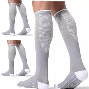 롱 압박 양말 스포츠 스타킹 러닝 헬스 라이딩 종아리 니삭스