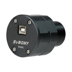 SVBONY SV305C 천체 사진 카메라, 탈착식 UV IR 컷 글래스가 장착된 2.1MP IMX662 컬러 망원경 행성 달 및 EAA용 1.25인치 전자 접안 렌즈